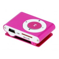 SETTY MP3 Player, Earphones, Pink
